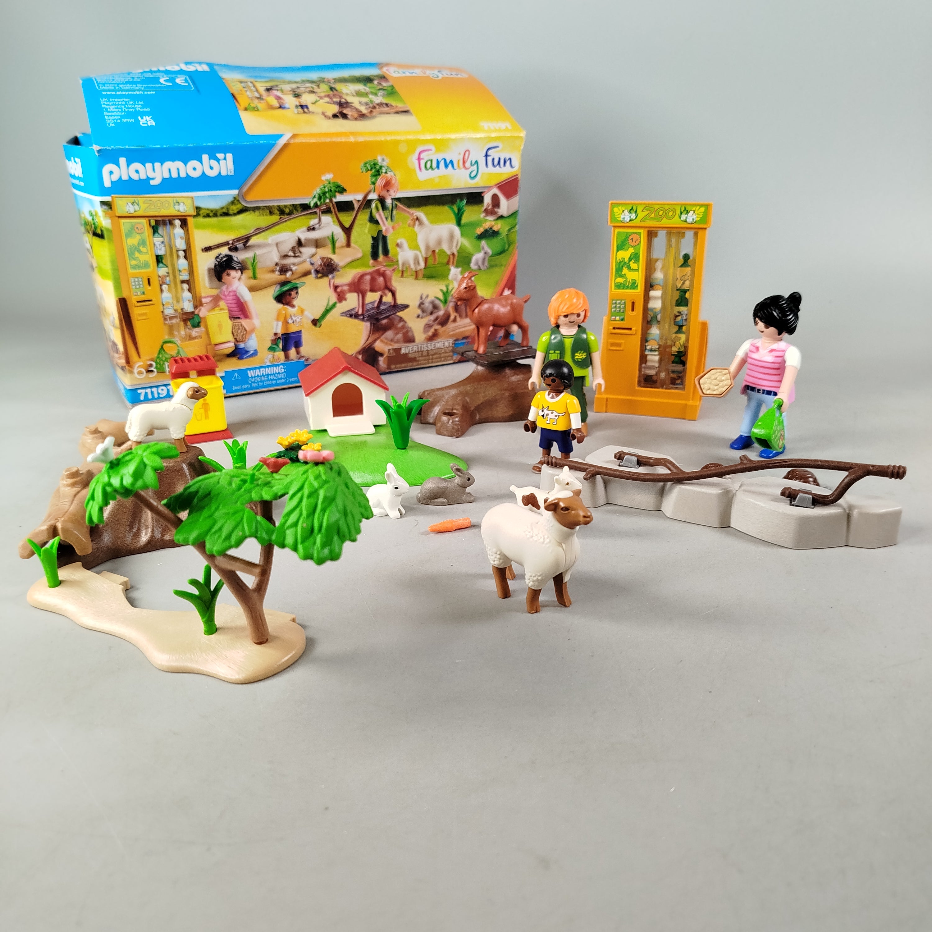 Playmobil Erlebnis-Streichelzoo 71191 Set gebraucht ab 6 7 8 Jahre | ✅ geprüft